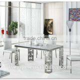 Z651 Modern White Leather Dining Chair for Hotel Room thumbnail-2