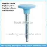 Cr104F Blue RA Shank Low Speed Wheel Silicone Rubber Prophylaxis Polisher For Polishing Ceramic Abrasives Inc