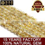 Hot natural blond beads of semi-finished products are crystal beads DIY titanium crystal bracelets handmade jewelry wholesale