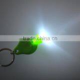 High Quality Plastic 40000mcd White Light LED Promotion Key Chain Factory thumbnail-5