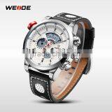 2016 Best Selling Products Weide WH3401 Quartz Analog Digital Watches With Genuine Leather Watches Men thumbnail-5