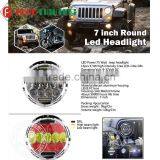Factory Direct 7" Round Led Headlight, China Hot 75w 7" Round Led Headlight thumbnail-5