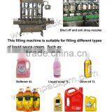 Automatic Flow Type Bleach Liquid Filling Machine