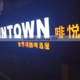 Waterproof LED Luminous Word signage logo with LED lighting for store led letters