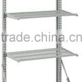 Low Price Powder Coating Finish Moving Foladable Metal Supermarket Rack thumbnail-3