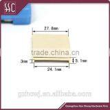 Whole Sale Zipper End From Guangzhou Factory, Light Gold Metal Zipper Puller, 2015 New Design Zipper Puller thumbnail-1