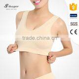 S-SHAPER Womens Wireless Yoga Sports Bra With Removable Pads Wholesale thumbnail-1