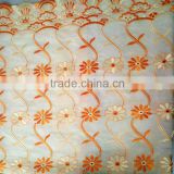MODERN T/C HEAVY ALLOVER EMBROIDERY FABRIC FOR DRESS