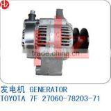 Forklift Parts 7F Alternator Generator For Toyota