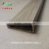 Extrusion Processing PVC Wood Grain Profile Plastic Strip thumbnail-2