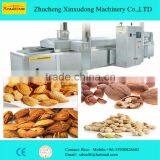 Continuous Frying Machine for Nuts/peanuts/walnuts/cashew/chestnuts