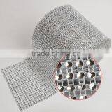 Silver Bling Diamond Mesh Chain Ribbon for Cake Decoration thumbnail-5