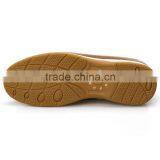 Mens Patent Leather Brown Safety Shoes Men Elevating Shoes thumbnail-2