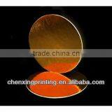 4 Inch Round Cake Boards, Gold Foil Laminated, Smooth Edges