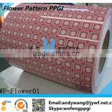 New China Products For Sale Flower Pattern Design PPGI