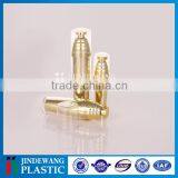 Round Shape Threaded Upper Shield Plastic Lotion Bottles, Acrylic Cosmetic Empty Lotion Bottles