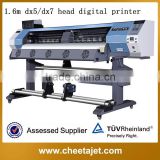 63inch size automatic easy operating digital eco solvent printing machine on sale