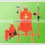 sand filter for plastic fitting about the irrigation system