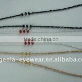 Eyeglasses beads cords