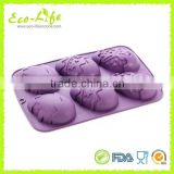 6 Easter Eggs Silicone Ice Cube Tray, Jelly Ice Mold, Ice Maker
