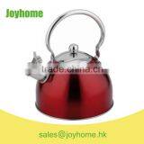 Color Painting Red Moving Handle Whistling Kettle thumbnail-1