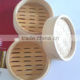 1 cover 2 layer diameter 13cm bamboo steamer hot sell in Japan