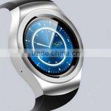 2016 New Product Smart Watch Android/IOS Digital-watch Bluetooth Reloj Inteligente SIM Round Heart Rate Monitor Watch Clock thumbnail-3