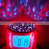 Novelty Promotional Item Gift Android Robots DIY Music Led Star Light Projecting Alarm Clock,digital Clocks thumbnail-5