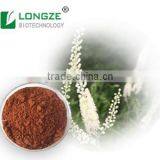 Black Cohosh Extract With Triterpene Glycosides2.5~8 % CAS NO: 8047-15-2 Actaea Racemosa Plant Extract