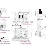 Wardrobe Sliding Door Fittings System for Closet Sliding Doors thumbnail-6