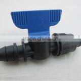 Plastic PP Quick Connection Mini Drip Irrigation Valve