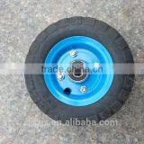 YJX Heavy Duty Wheels and Casters With Super-elastic Solid Rubber Tires thumbnail-1