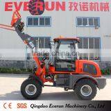 Everun Brand New ER16 Aticulated Mini Wheel Loader For Sale thumbnail-3