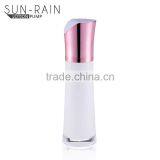 China Made New PMMA Materia Screen Printing Cosmetic Packaging Bamboo Lotion Bottle thumbnail-3