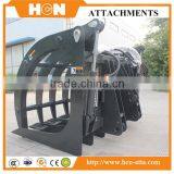 HCN Brand BM08 Series Hydraulic Root Grapple for Loaders thumbnail-4
