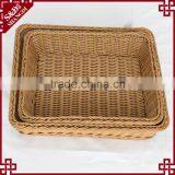 Woven Bread Basket / Plastic Food Basket thumbnail-2