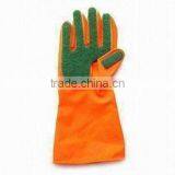 Kitchen Waterproof Cleaning Hand Latex Glove With Sponge thumbnail-2