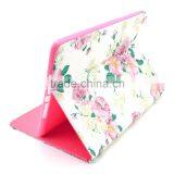 Elegant Leather Case For IPad 6 Air 2 ,Flower Printing Case For Tablet IPad 6 thumbnail-4