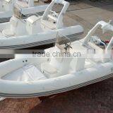 China CE Approved 5.2m Rigid Hull Fiberglass Inflatable Boat thumbnail-3