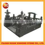 Japanse Granite Sample Design Tombstone With Vases by Sample Design Tombstone thumbnail-2