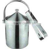 2012 Stainless Steel Ice Bucket With Handle thumbnail-1