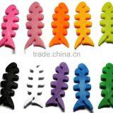 Fish Shaped Silicone Cable Holder &Silicone Cable Keeper&earphone Cable Winder thumbnail-1