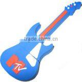 Best for Gift Personality Guitar Shape Wholesale Usb Flash Disk thumbnail-1