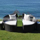 2017 Sigma Spring Arrival All Weather Lightweight Resin Wicker Outdoor Sofa Bed thumbnail-4