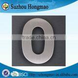 2D Stainless Steel House Number Sign in 200mm thumbnail-1