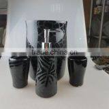 4 Pcs Ceramic Bathroom Set thumbnail-1