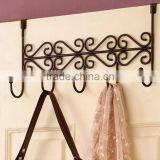 Metal Over The Door Hanging Hooks thumbnail-3