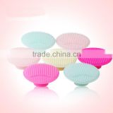 soft facial cleaning brush silicone wash face brush