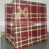 Classical Lattice Shopping Paper Bags for gift