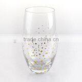 High Quality Wine Glass Set With Star Decal thumbnail-6